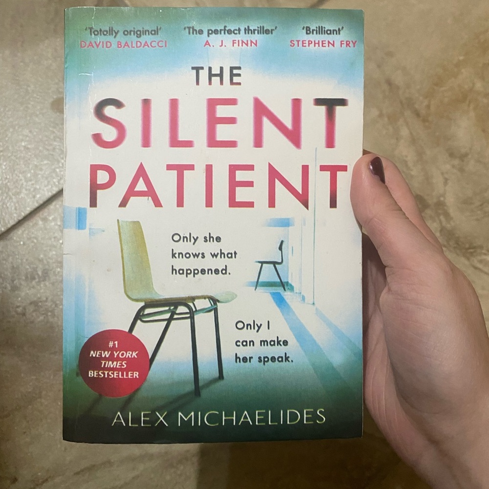 The Silent Patient Book by Alex Michaelides